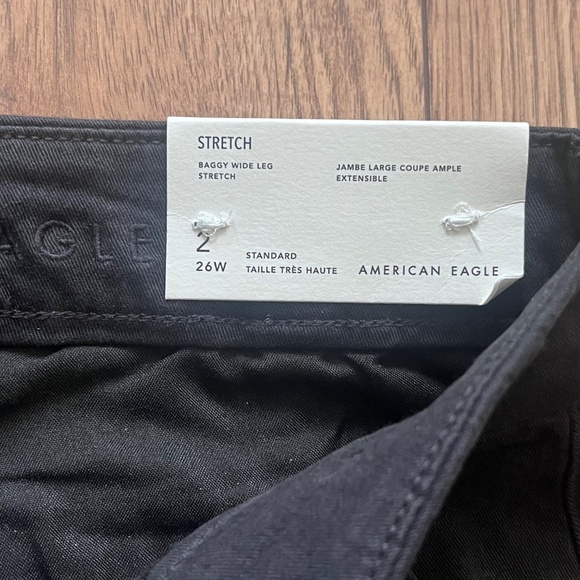 American eagle wide leg black pants - Picture 3 of 4